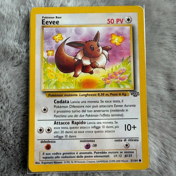 Pokemon Other - Spanish Pokémon Eevee 51/64, Jungle 1999-2000
